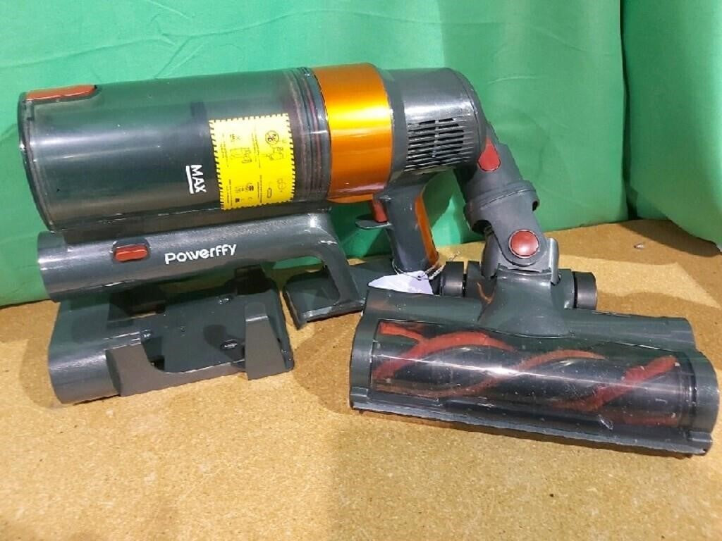 Cordless Vacuum Cleaner, 2 Batteries 110m