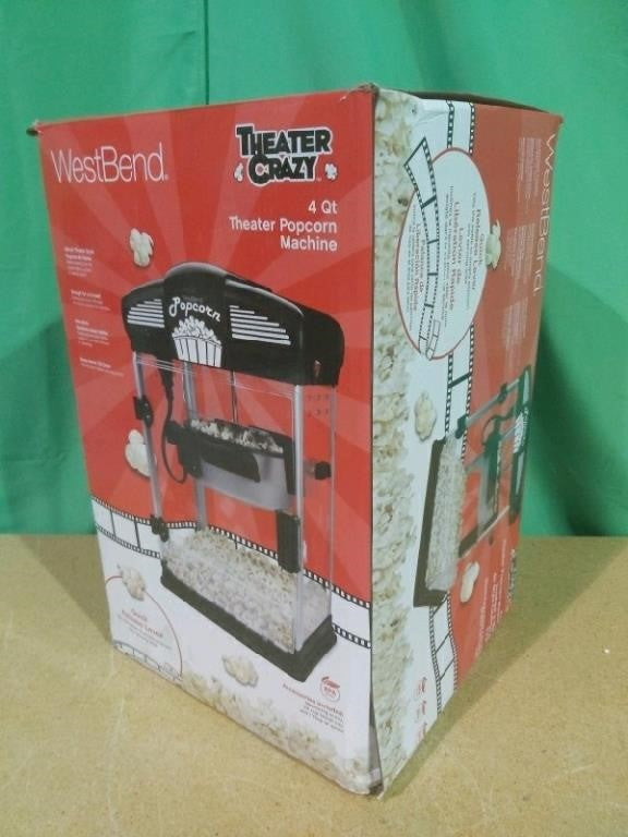 West Bend, Stir Crazy Movie Theater Popcorn P