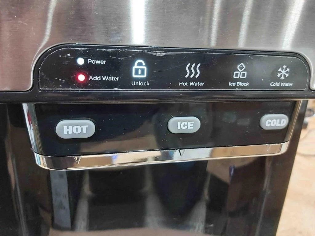 NUNET 3-in-1 Countertop Ice Maker and Hot