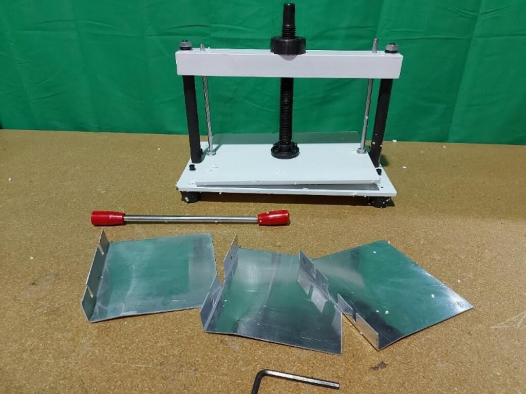 INTBUYING A4 Steel Notes Invoice Bookbinder Press