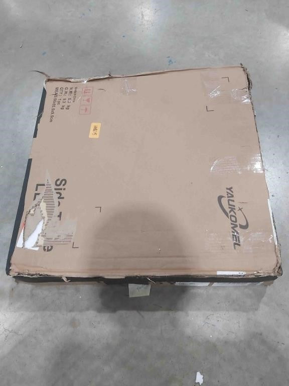 YAUKOMEL Large End Table, 20 Inch Square