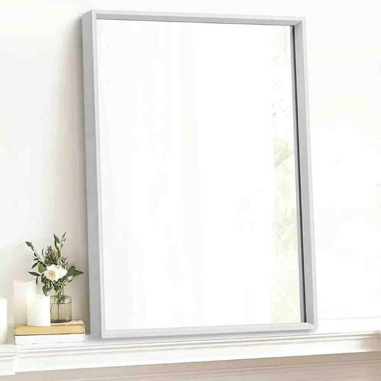 AAZZKANG Mirror Rectangular Metal Frame