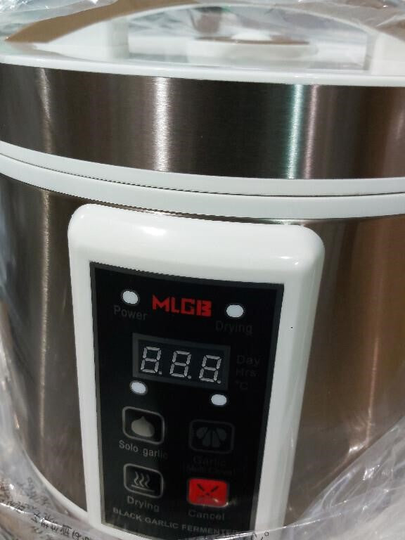 MLGB 5L Black Garlic Fermenter, Brown Handle
