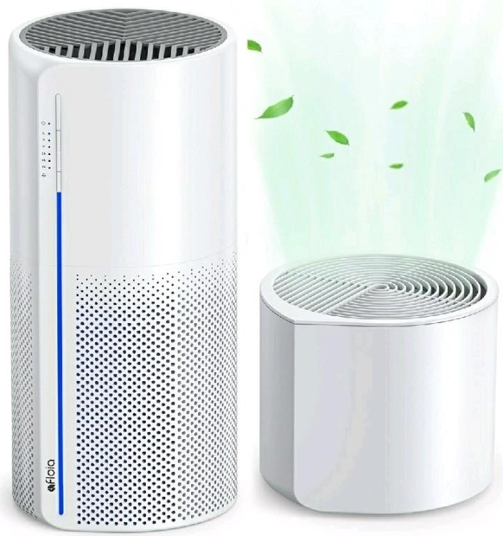 Afloia, 24" HEPA Air Purifier with Humidifier
