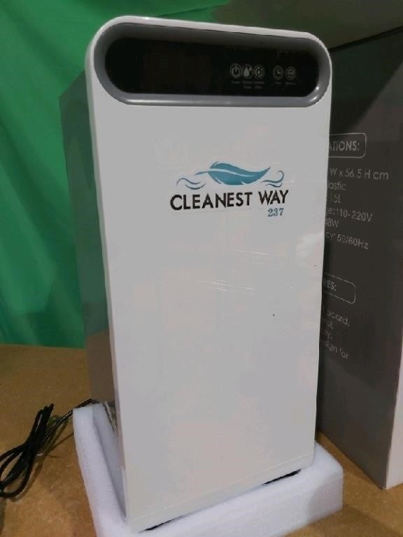 Cleanest Way 237 Air Sterilizer Sprayer Fogging Ma