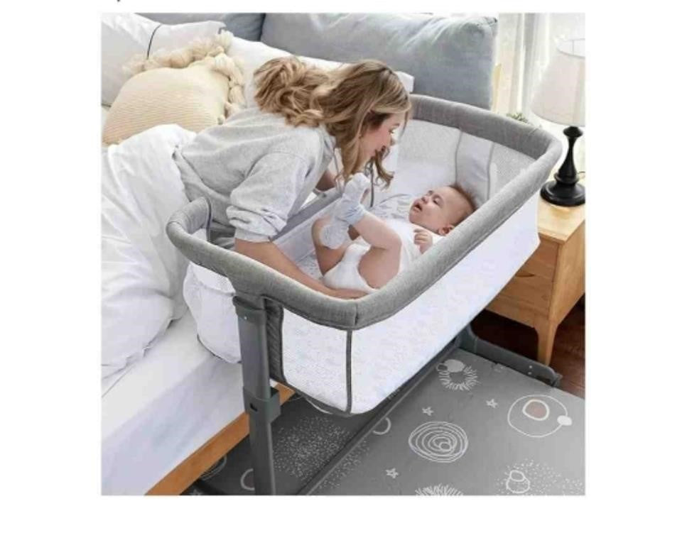 TCBunny 2-in-1 Baby Bassinet Sleeper