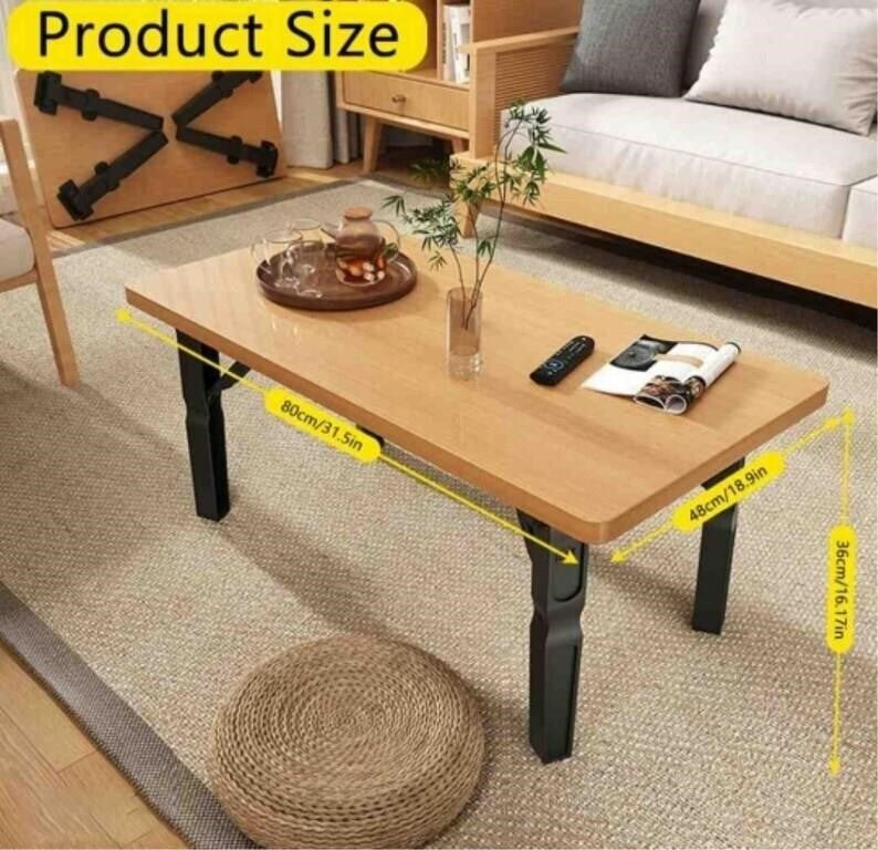 Hggzeg Folding Coffee Table
