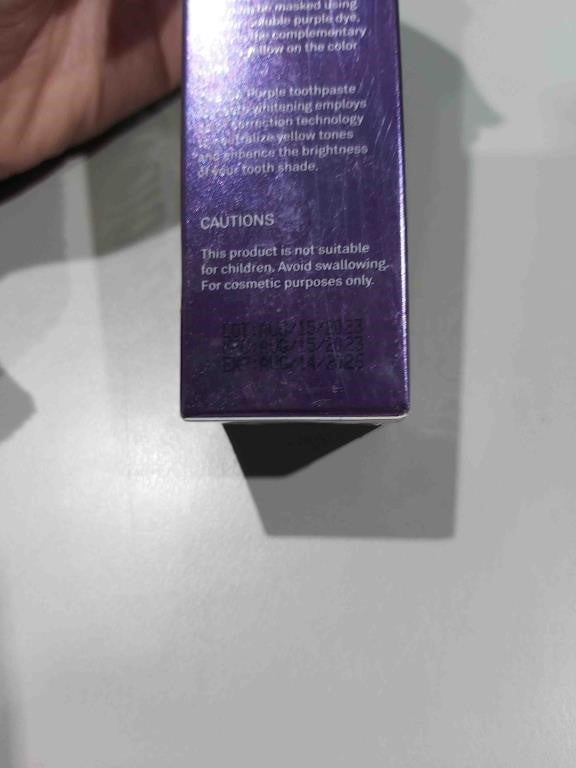 DABIDA Purple Teeth Whitening Toothpaste