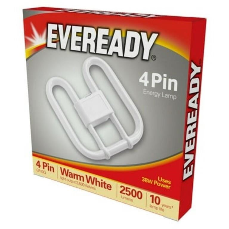 Eveready 2d Lamp 38w 4 Pin 240v Cfl [s714]