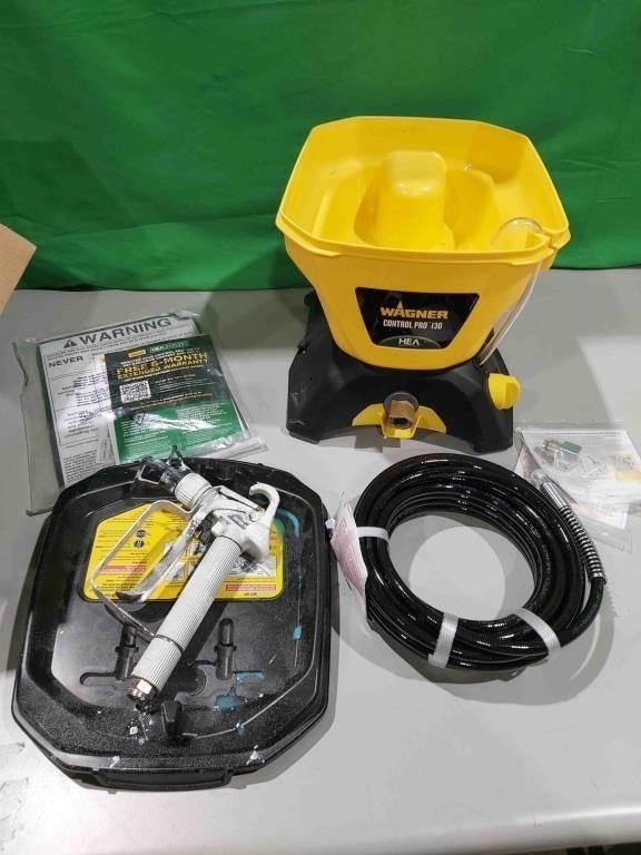 Wagner Spraytech Wagner 0580678 Control Pro 130 Power Tank Paint Sprayer, High Efficiency Airless with Low Overspray