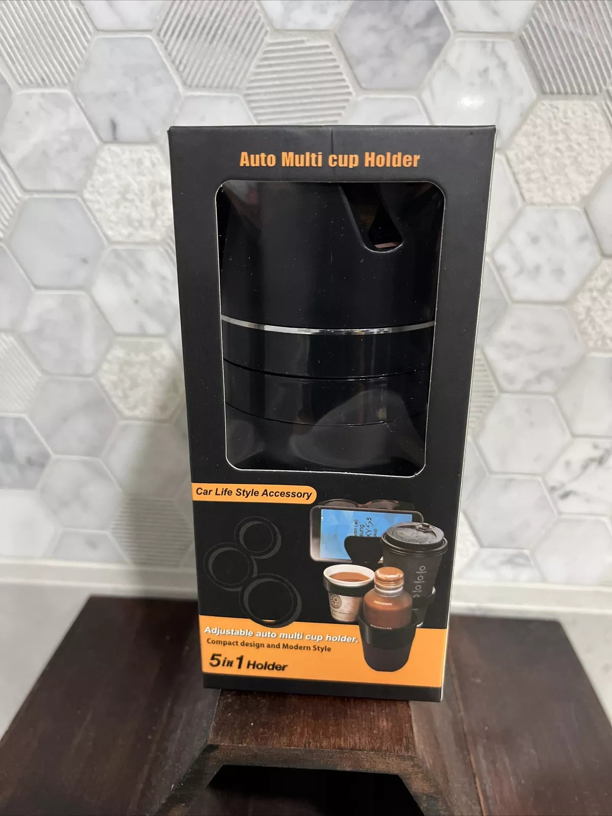 Car Life Style Accessory Auto Multi Cup Holder 5-in-1 holder