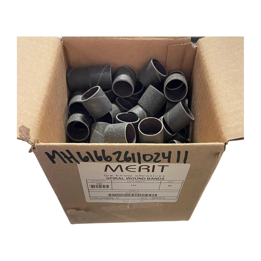 Merit 1" x 1" Spiral Wound Bands
