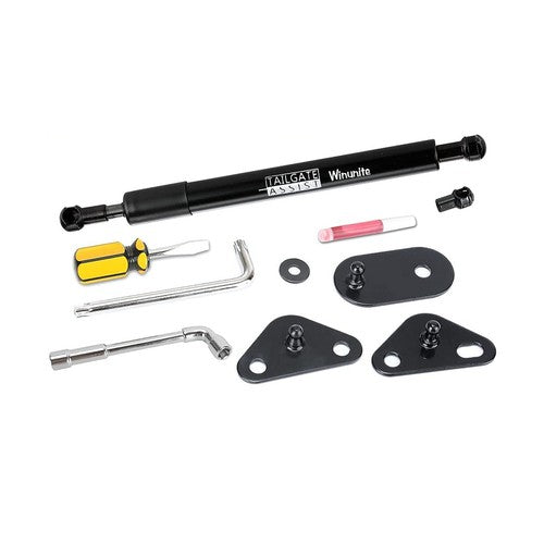 Winunite Compatible with 2015-2025 F150 Black Tailgate Assist